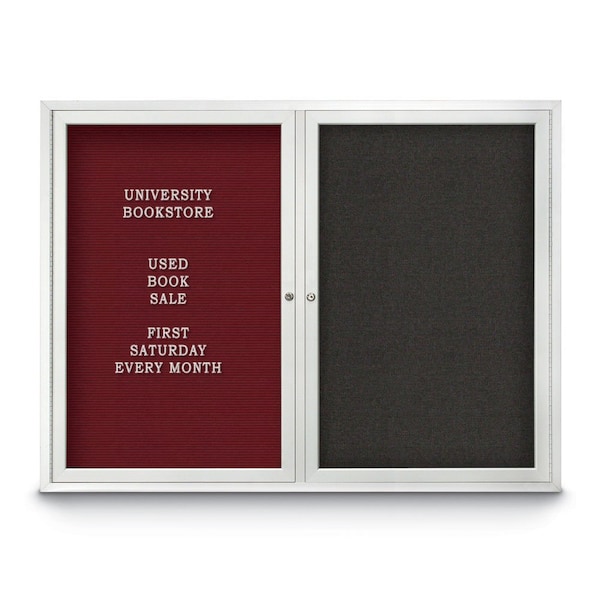 Corkboard, 36"x36", Amethyst/Satin